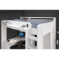 Lit combiné mezzanine enfant PARISOT Lena - Pin Petterson - Sommier inclus - 90 x 200 cm