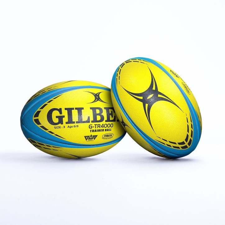 Ballon de rugby d'entrainement - GTR4000 - Fluo - GILBERT - Taille 3 Ballon de rugby d'entrainement - GTR4000 - Fluo - GILBERT - Taille 3