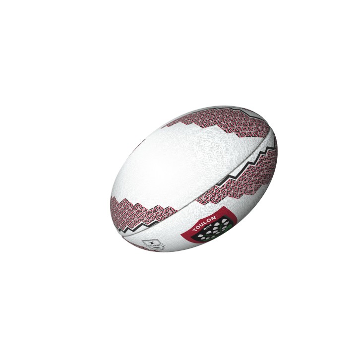 Ballon de rugby - Toulon - Supporter - GILBERT - Taille 5 Ballon de rugby - Toulon - Supporter - GILBERT - Taille 5