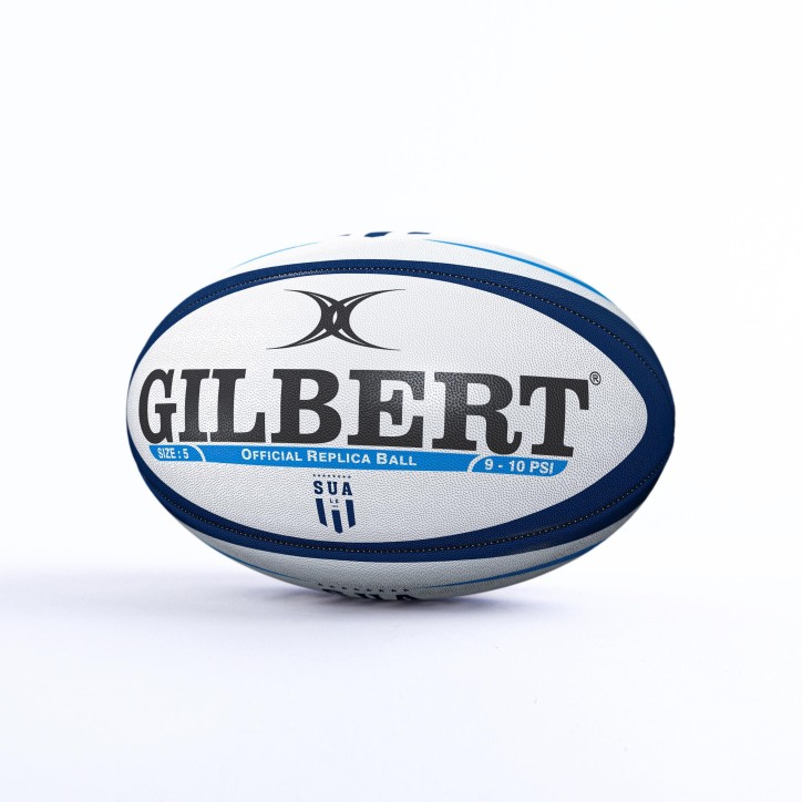 Ballon de rugby - Agen - Replica - GILBERT - Taille 5 Ballon de rugby - Agen - Replica - GILBERT - Taille 5