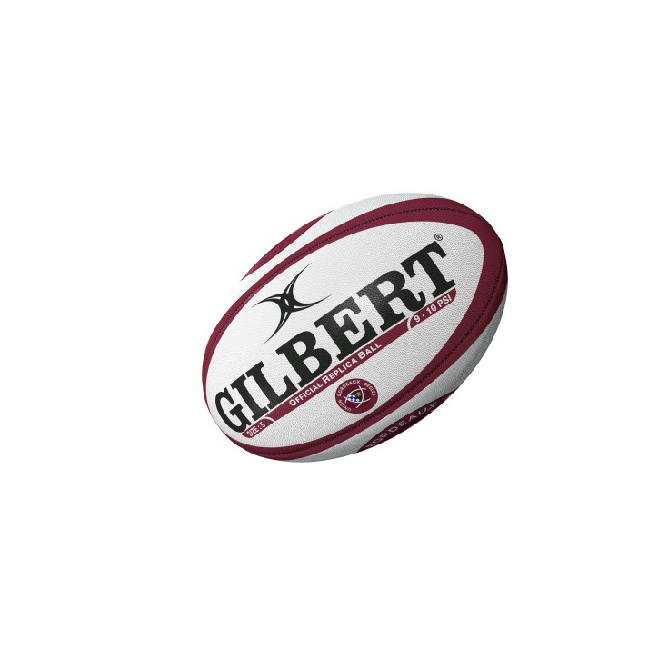 Ballon de rugby - Bordeaux UBB - Replica - GILBERT - Taille 5 Ballon de rugby - Bordeaux UBB - Replica - GILBERT - Taille 5