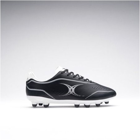 Chaussure de rugby - Homme - GILBERT - BOOT CAGE TORQ MSX - Noir/Blanc - Taille 40 - Crampons moulés