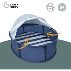 BABYMOOV Babyni mariniere 2 en 1, aire de jeux et lit d'appoint , anti
