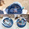BABYMOOV Babyni mariniere 2 en 1, aire de jeux et lit d'appoint , anti