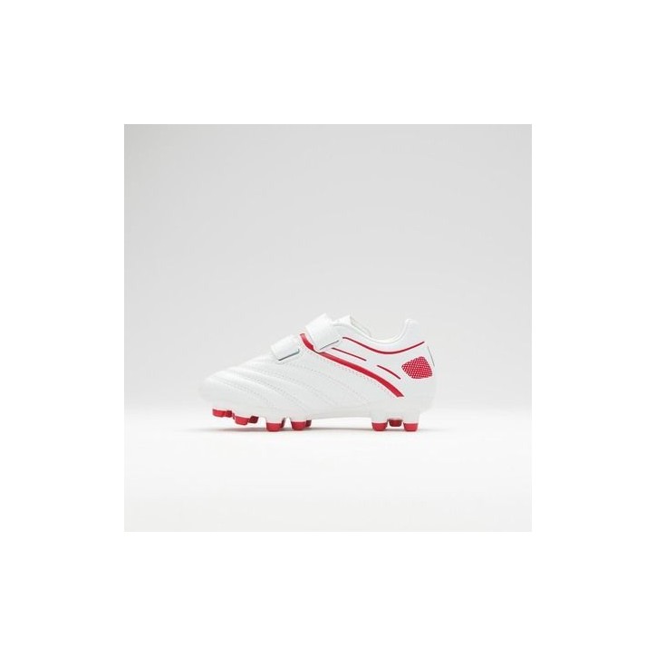 Chaussure de rugby - Garçon - GILBERT - SIDESTEP X20 - Blanc/Rouge - Taille 33 - Crampons moulés Chaussure de rugby - Garçon - GILBERT - SIDESTEP X20 - Blanc/Rouge - Taille 33 - Crampons moulés