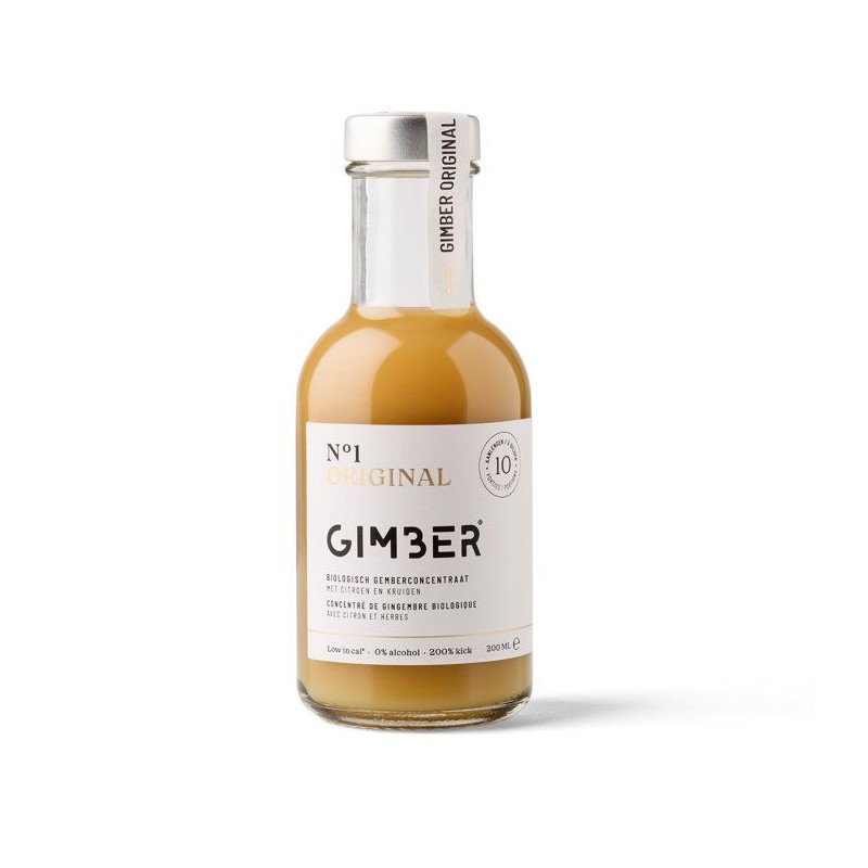 Gimber - N°1 - Original - Concentré de gingembre biologique avec cit
