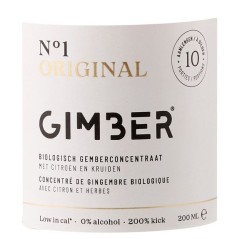 Gimber - N°1 - Original - Concentré de gingembre biologique avec cit