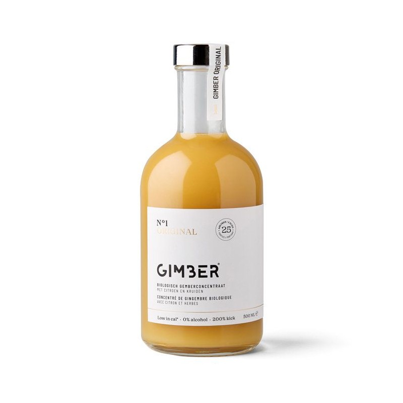 Gimber - N°1 - Original - Concentré de gingembre biologique avec cit