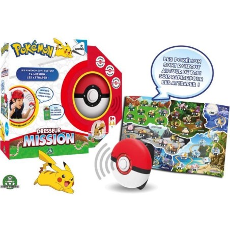 Pokémon Dresseur Mission - Jeu de société - GIOCHI PREZIOSI - Captu
