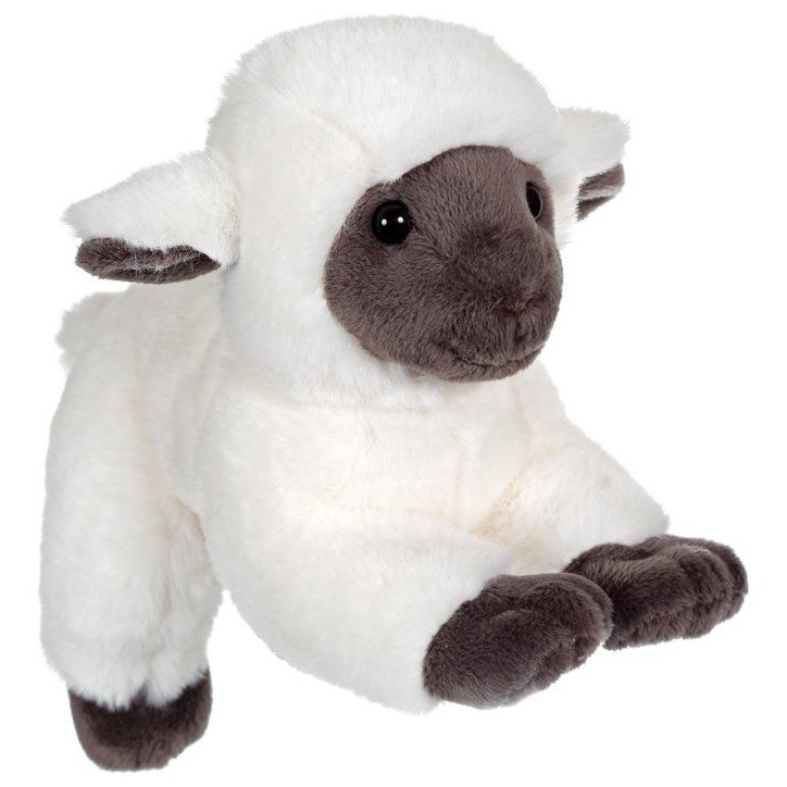 Peluche Agneau Douceur - GIPSY TOYS - 20 cm - Beige / Gris Peluche Agneau Douceur - GIPSY TOYS - 20 cm - Beige / Gris
