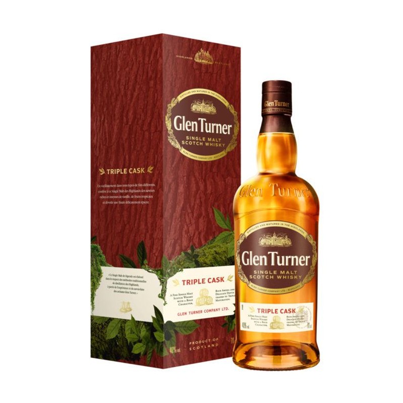 Whisky Glen Turner Heritage - Single malt Scotch whisky - Ecosse - 40%