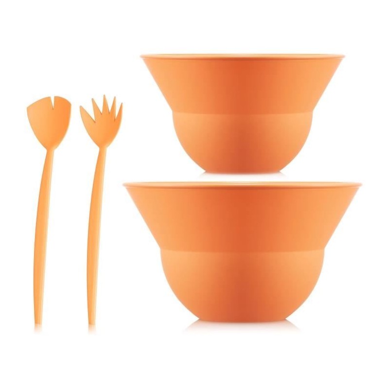 Ensemble de 2 bols 3 L et 4.9 L avec couverts a salade - BODUM - Topee