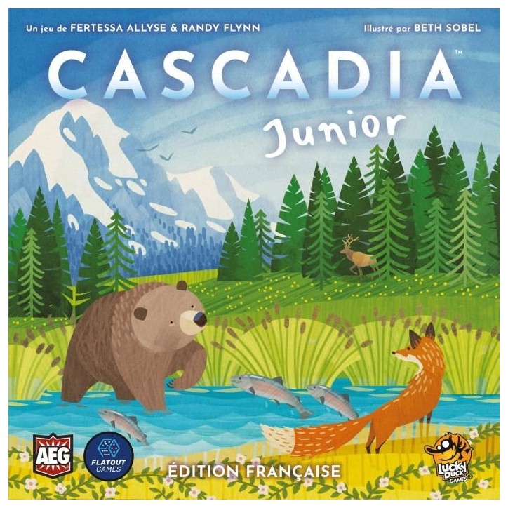 Cascadia Junior - Jeu de stratégie - LUCKY DUCK GAMES - Des 6 ans Cascadia Junior - Jeu de stratégie - LUCKY DUCK GAMES - Des 6 ans