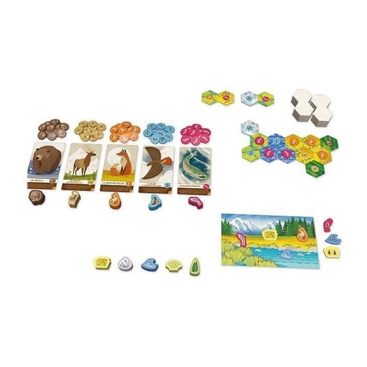 Cascadia Junior - Jeu de stratégie - LUCKY DUCK GAMES - Des 6 ans Cascadia Junior - Jeu de stratégie - LUCKY DUCK GAMES - Des 6 ans