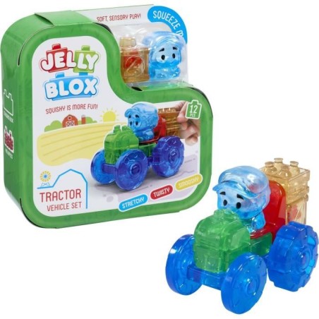 Coffret tracteur - Jeu de construction - JELLY BLOX - GOLIATH - Brique