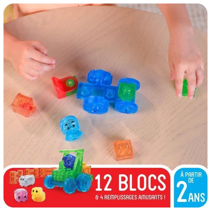 Coffret tracteur - Jeu de construction - JELLY BLOX - GOLIATH - Briques souples et flexibles - Des 2 ans Coffret tracteur - Jeu de construction - JELLY BLOX - GOLIATH - Briques souples et flexibles - Des 2 ans