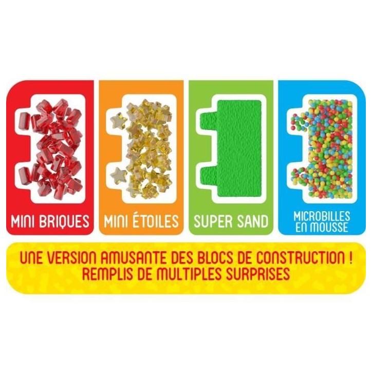 Coffret ferme - Jeu de construction - JELLY BLOX - GOLIATH - Briques souples et flexibles - Des 2 ans Coffret ferme - Jeu de construction - JELLY BLOX - GOLIATH - Briques souples et flexibles - Des 2 ans