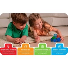 Coffret ferme - Jeu de construction - JELLY BLOX - GOLIATH - Briques s