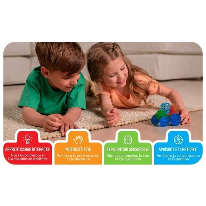 Coffret ferme - Jeu de construction - JELLY BLOX - GOLIATH - Briques souples et flexibles - Des 2 ans Coffret ferme - Jeu de construction - JELLY BLOX - GOLIATH - Briques souples et flexibles - Des 2 ans