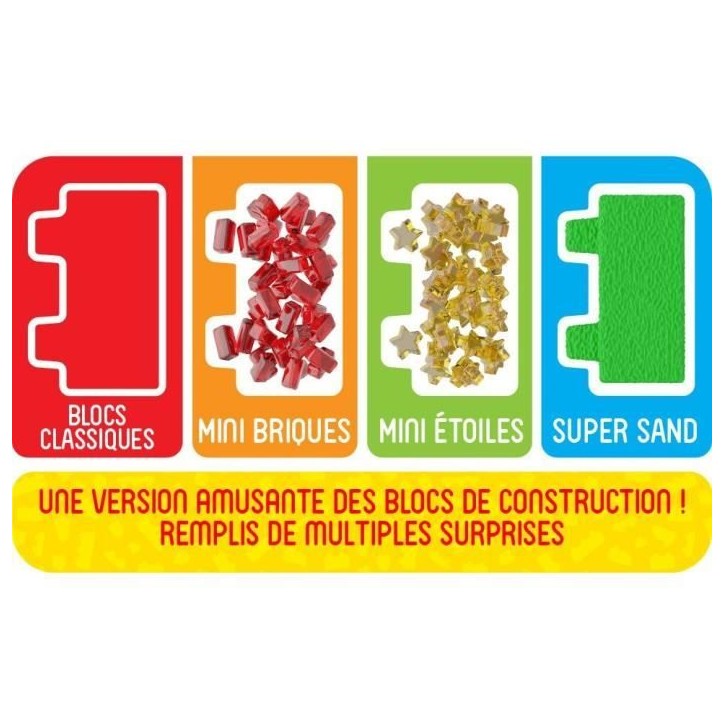 Coffret briques - Jeu de construction - JELLY BLOX - GOLIATH - 24 pieces - Des 2 ans Coffret briques - Jeu de construction - JELLY BLOX - GOLIATH - 24 pieces - Des 2 ans