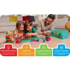 Coffret briques - Jeu de construction - JELLY BLOX - GOLIATH - 24 piec