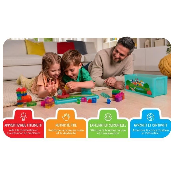 Coffret briques - Jeu de construction - JELLY BLOX - GOLIATH - 24 pieces - Des 2 ans Coffret briques - Jeu de construction - JELLY BLOX - GOLIATH - 24 pieces - Des 2 ans