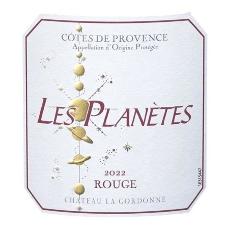 Château La Gordonne Les Planetes 2024 Côtes de Provence - Vin rouge de Provence - Bio