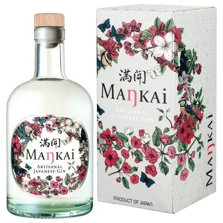 Mankai Artisanal Gin - Japon - 70cl - 43%