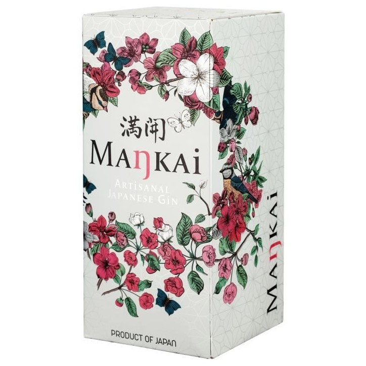 Mankai Artisanal Gin - Japon - 70cl - 43%