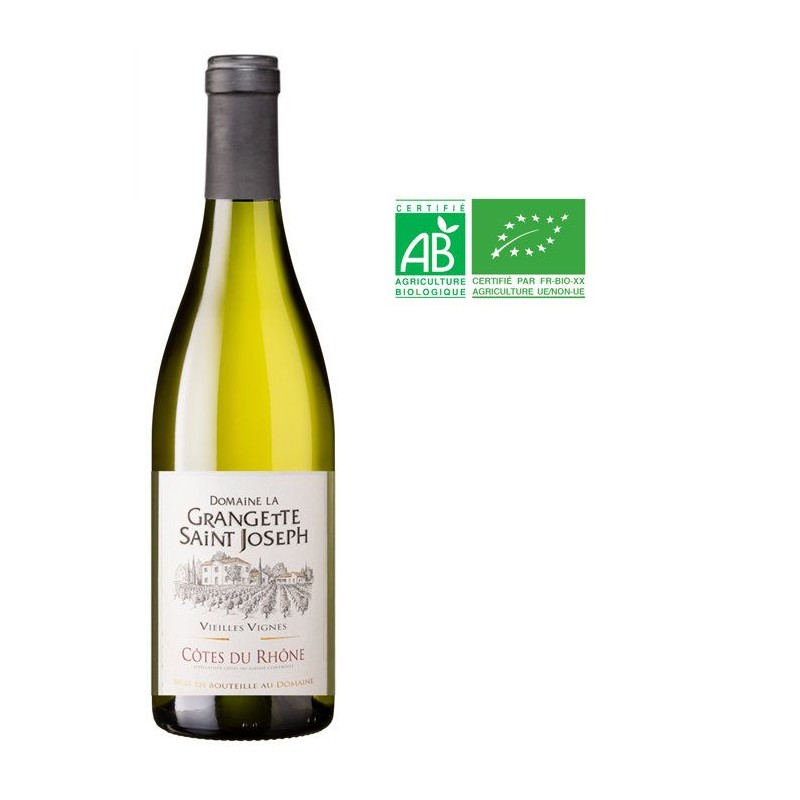 Domaine La Grangette Saint Joseph 2025 Côtes du Rhône - Vin blanc de