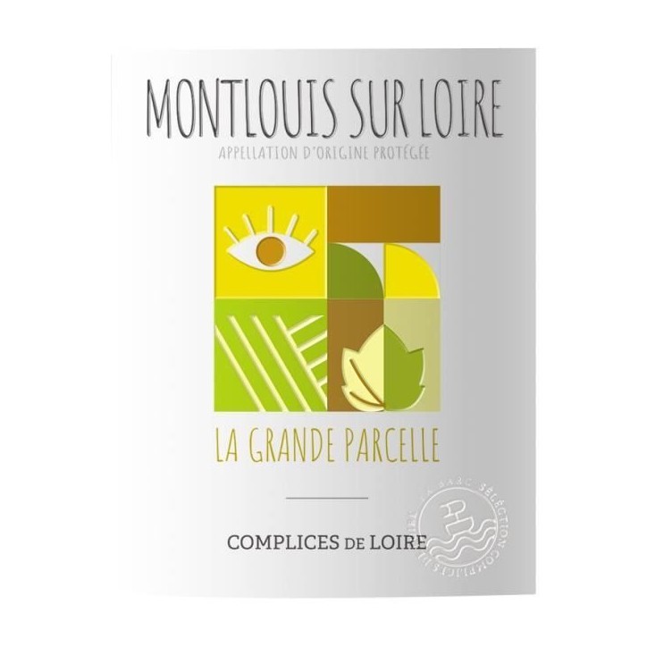 La Grande Parcelle Montlouis Sur Loire - Vin blanc de Loire 2024