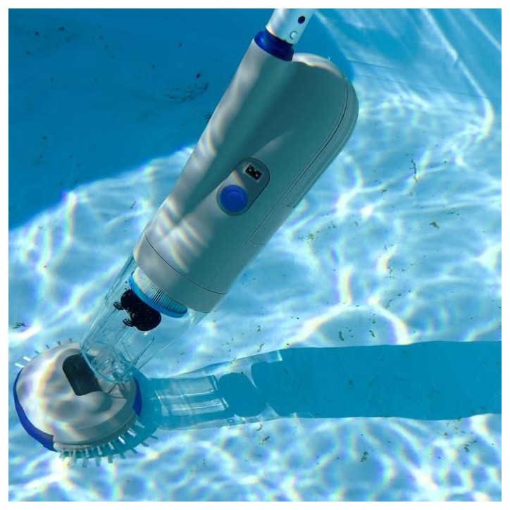 GRE - Nettoyeur de fond a batterie pour spas et piscines hors-sol - Équipé d'un filtre a cartouche GRE - Nettoyeur de fond a batterie pour spas et piscines hors-sol - Équipé d'un filtre a cartouche