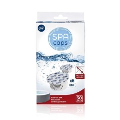 GRE - Recharges SPA CAPS pour désinfection de spa gonflable - Sans ch