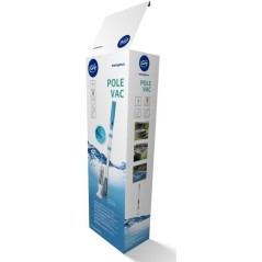 GRE - Nettoyeur aspirateur de fond a batterie pour piscine - Avec manc