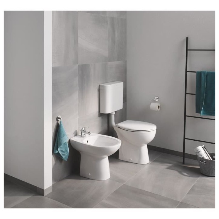 Bidet a poser GROHE - Largeur 360 mm - Matériau céramique sanitaire - Hauteur 390 mm - Profondeur 545 mm Bidet a poser GROHE - Largeur 360 mm - Matériau céramique sanitaire - Hauteur 390 mm - Profondeur 545 mm