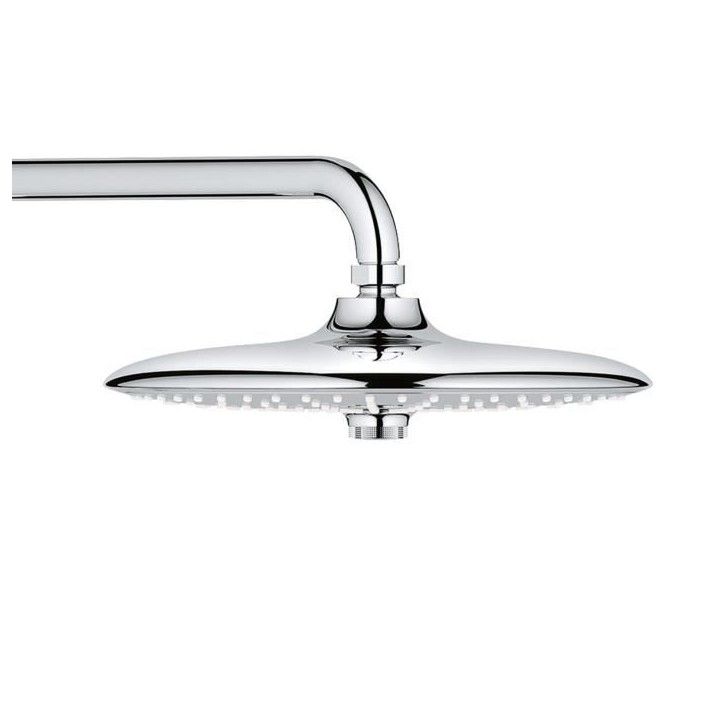 GROHE Colonne de douche robinet thermostatique Vitalio Joy 260, 50% d'économie d'eau et d'énergie, douchette 3 jets, 26403001