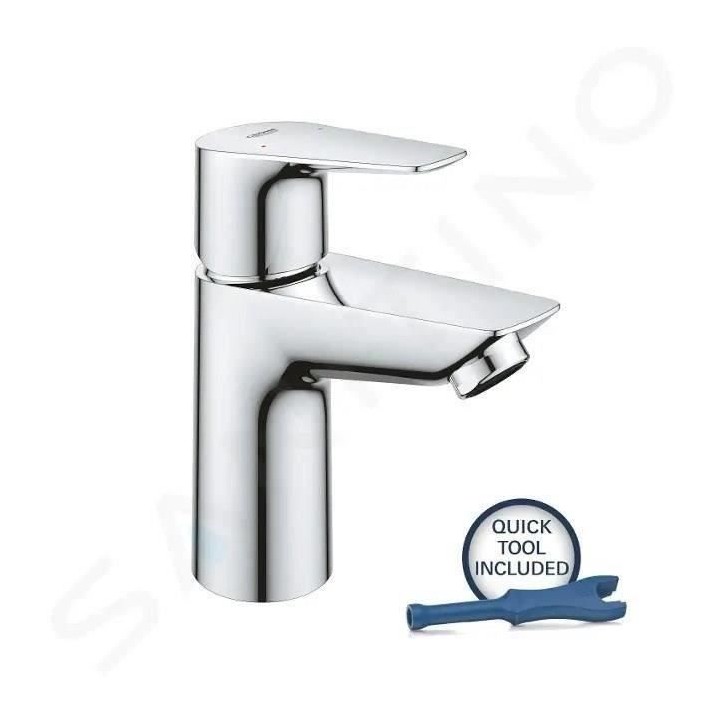 Mitigeur monocommande Lavabo - GROHE Start Edge - 23898001 - Taille S - Chromé