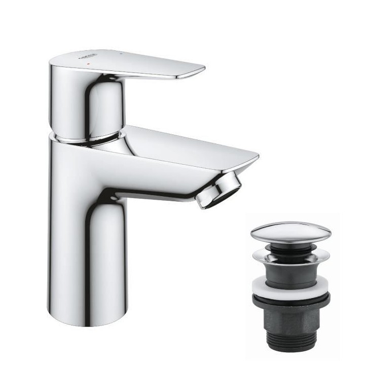 Mitigeur monocommande Lavabo - GROHE Start Edge - 23898001 - Taille S - Chromé