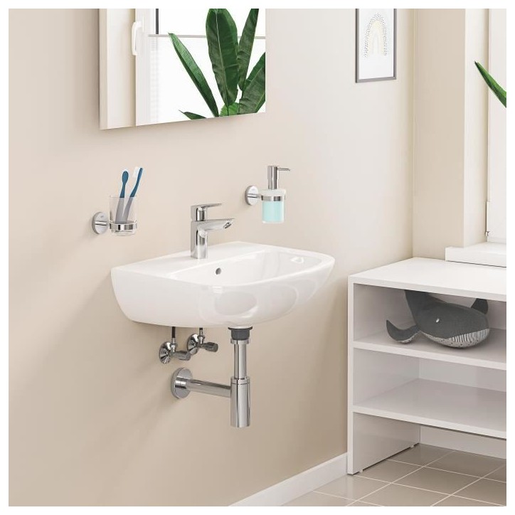 Mitigeur monocommande Lavabo - GROHE Start Edge - 23898001 - Taille S - Chromé
