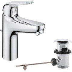 Mitigeur monocommande lavabo - GROHE Swift - 24328001 - Chromé - Tail