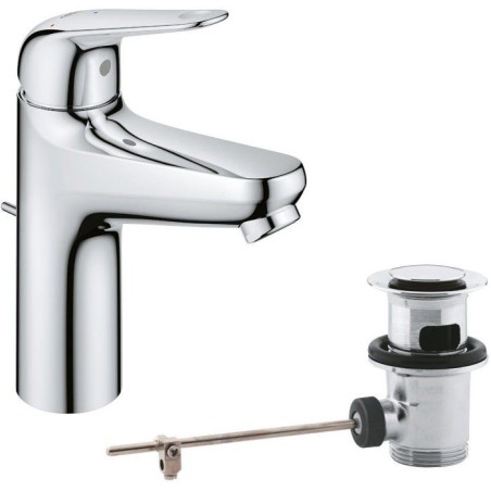 Mitigeur monocommande lavabo - GROHE Swift - 24328001 - Chromé - Tail