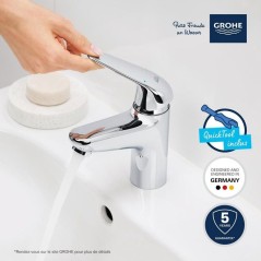 Mitigeur monocommande lavabo - GROHE Swift - 24328001 - Chromé - Tail