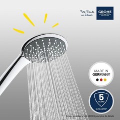 Douchette 1 jet - GROHE - Vitalio Joy 110 - EcoJoy - StarLight Chrome