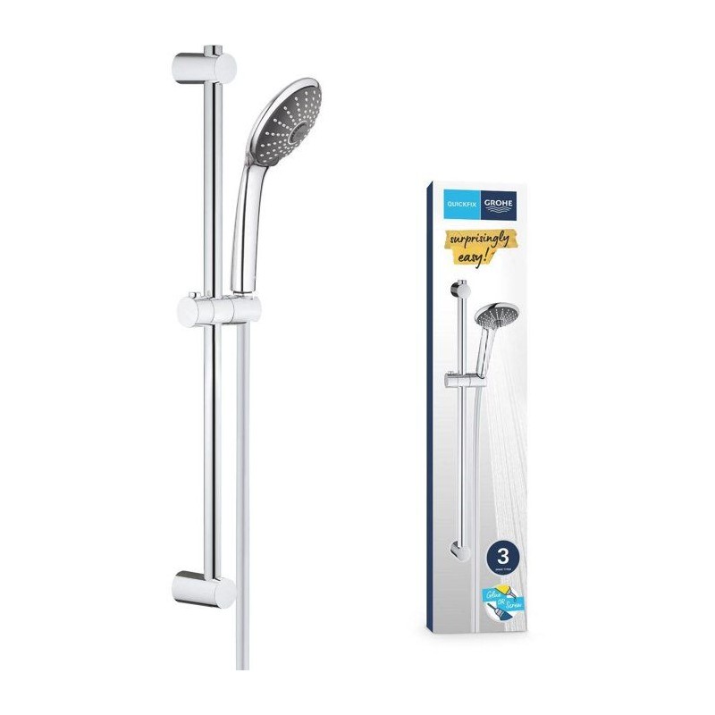 Ensemble de douche 3 jets - GROHE - Vitalio Joy 110 Massage - Flexible