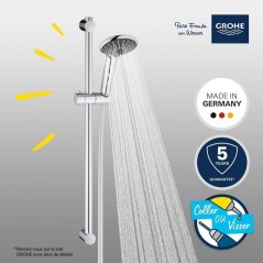 Ensemble de douche 3 jets - GROHE - Vitalio Joy 110 Massage - Flexible