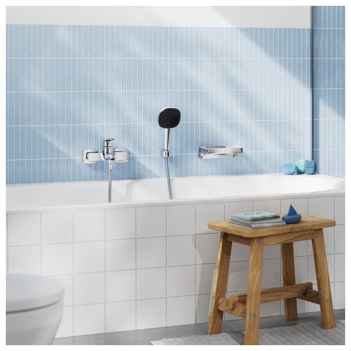 Mitigeur de bain / douche mural - GROHE DICE - Chrome Mitigeur de bain / douche mural - GROHE DICE - Chrome