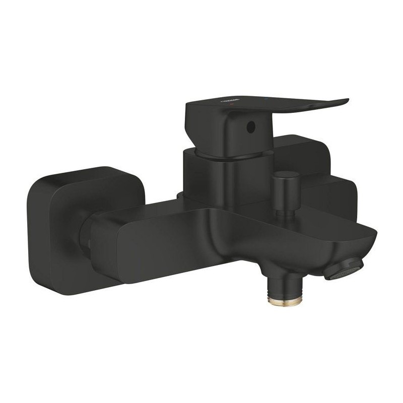 Mitigeur de bain / douche mural - GROHE DICE - Noir mat