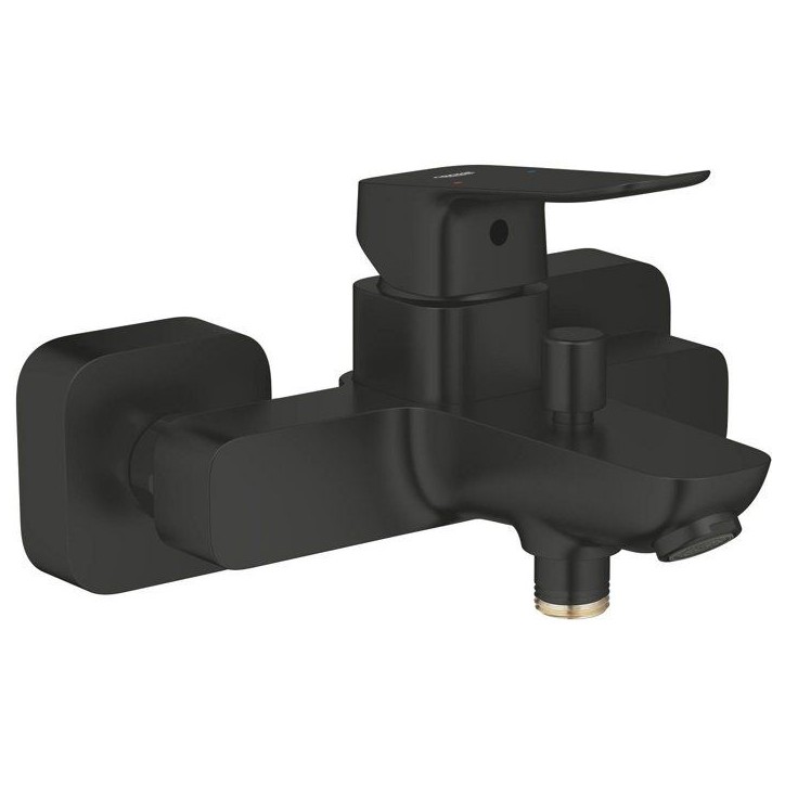 Mitigeur de bain / douche mural - GROHE DICE - Noir mat Mitigeur de bain / douche mural - GROHE DICE - Noir mat