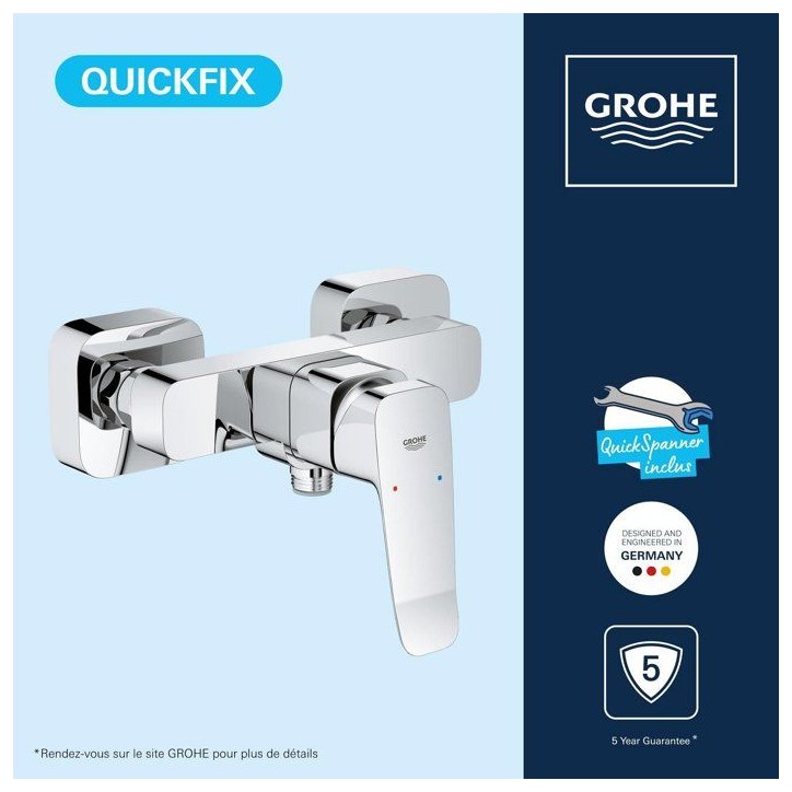 Mitigeur de douche - GROHE DICE - Chrome Mitigeur de douche - GROHE DICE - Chrome