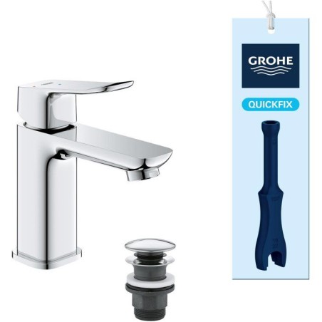 Mitigeur de lavabo - GROHE DICE - Taille S - Cartouche Ch3 & vidage cl